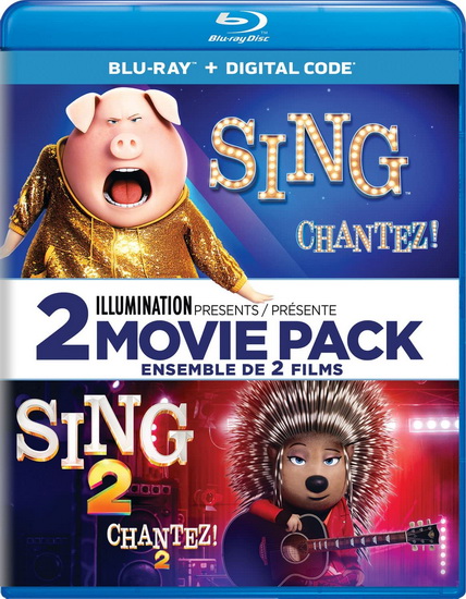 Sing: 2-Movie Collection (Blu-Ray) - DIVERS