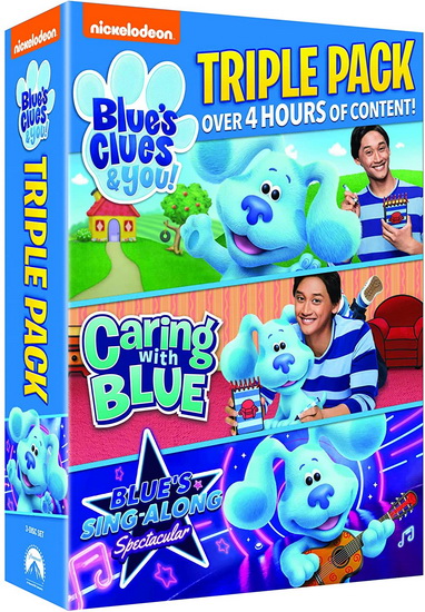 Blue’s Clue’s & You! Triple Pack: Blue’s Clues & Caring with Blue & Sing-Along Spectacular - BLUE’S CLUE’S & YOU!
