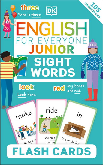 English for Everyone Junior Sight Words Flash Cards - COLLECTIF