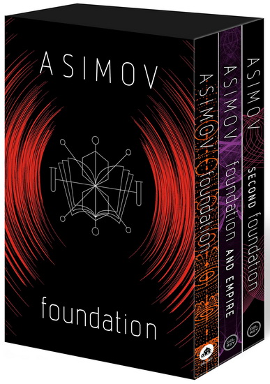 ISAAC ASIMOV - Foundation 3-Book Boxed Set - Science-fiction