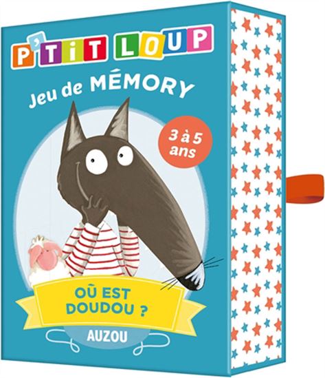 P&#39;tit Loup : où est doudou ? : jeu de mémory Cof.