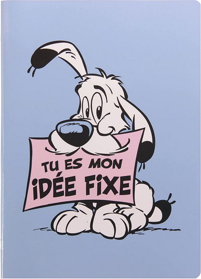 Cahier piqué ligné Idéfix A4 96p 4AS