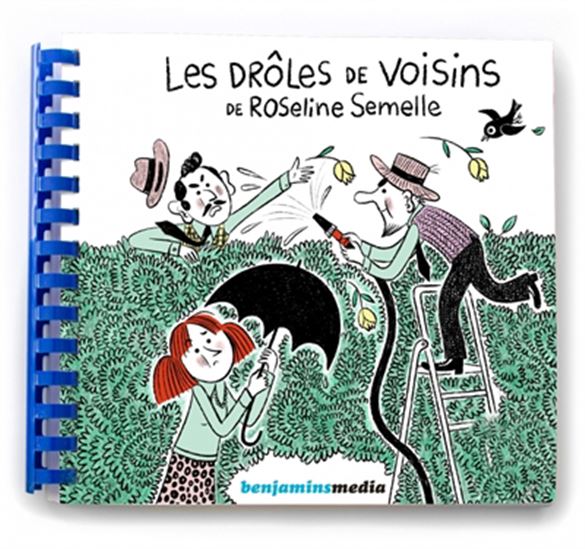Les Drôles de voisins de Roseline Semelle (en braille) + CD - EMILIE CHAZERAND - AURÉLIE GUILLEREY