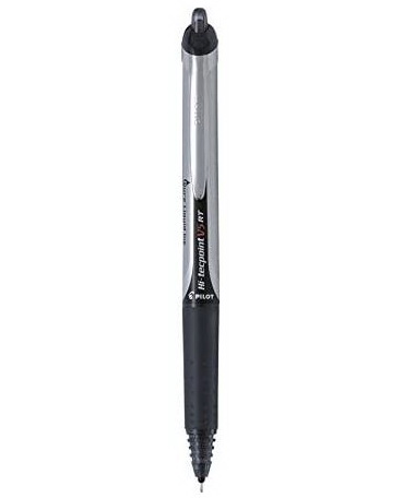 Stylo à bille rétractable Hi-Tech V5 RT noir 0.5mm