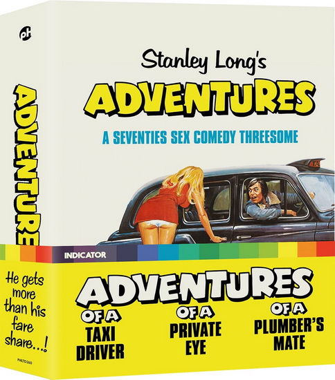 Stanley Long's Adventures: A Seventies Sex Comedy Threesome (Limited Edition) (Blu-Ray) - STANLEY A LONG