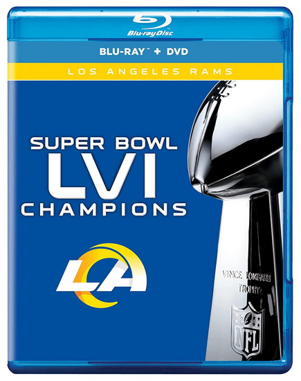 NFL Super Bowl LVI Champions: Los Angeles Rams (Blu-ray+DVD) - NFL SUPER BOWL LVI CHAMPIONS