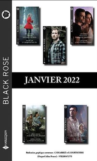 Pack mensuel Black Rose - 10 romans (Janvier 2022) - COLLECTIF
