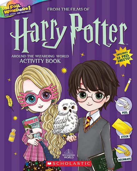 Around the Wizarding World Activity Book (Harry Potter: Foil Wonders) - JASPER MEADOWSWEET - VIOLET TOBACCO
