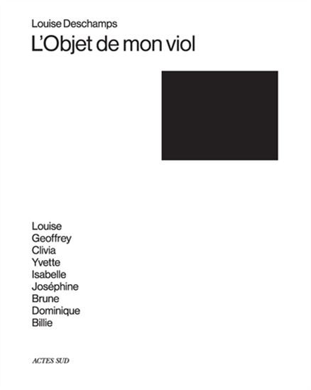 L&#39;Objet de mon viol - LOUISE DESCHAMPS-WALLON