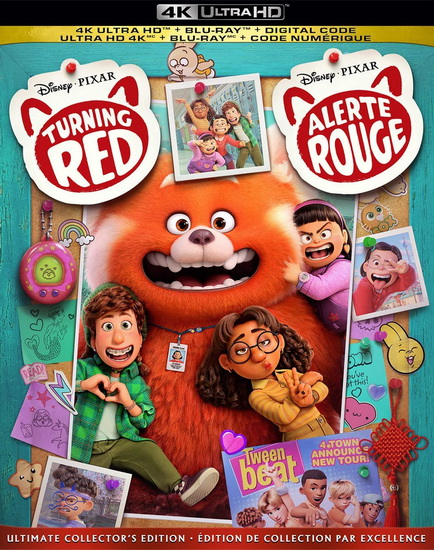 Turning Red (4K+Blu-ray) (Alerte rouge) - DOMEE SHI