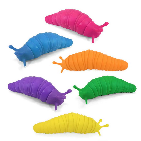 Limace fidget articulée 19 cm 6 AS