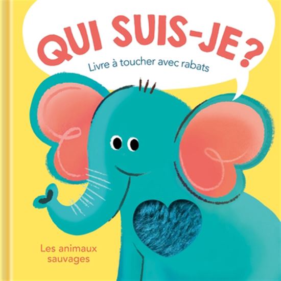 Les Animaux sauvages : livre à toucher avec rabats - COLLECTIF