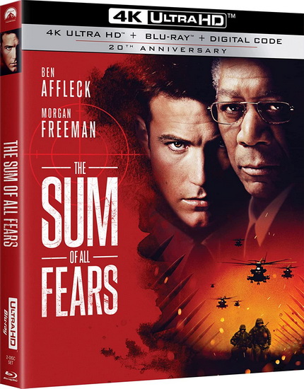 The Sum of All Fears (4K+Blu-ray) - PHIL ALDEN ROBINSON