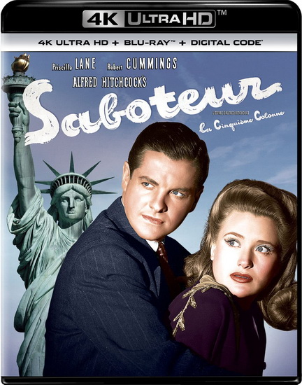 Saboteur (4K+Blu-ray) - ALFRED HITCHCOCK