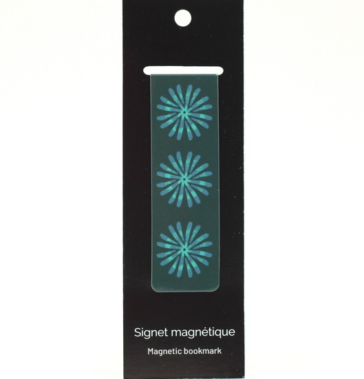 Signet 3 Fleurs turquoises