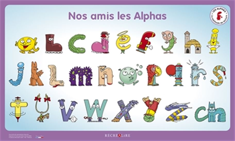 Poster Nos amis les Alphas - COLLECTIF