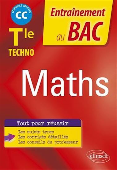 Mathématiques - Terminale technologique - THOMAS PETIT
