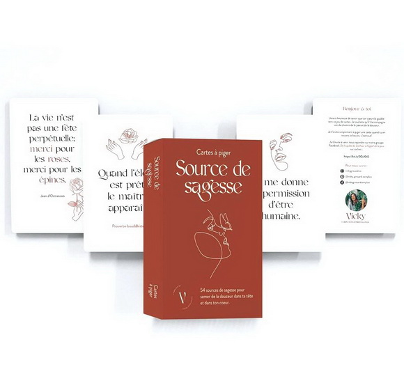 Cartes à piger -  Sources de sagesse