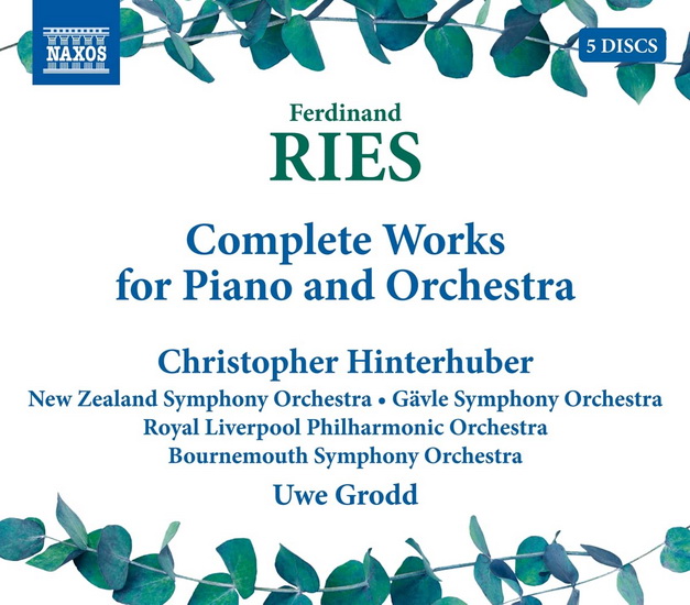Ries: Complete Works for Piano & Orchestra (5CD) - FERDINAND RIES