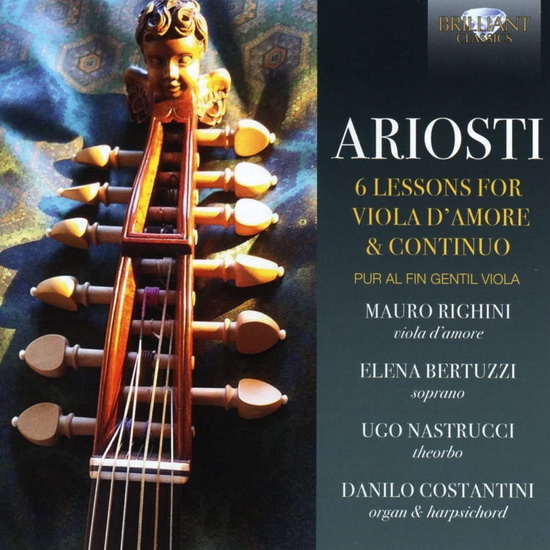 Ariosti: 6 Lessons for Viola d&#39;Amore & Continuo - ATTILIO ARIOSTI