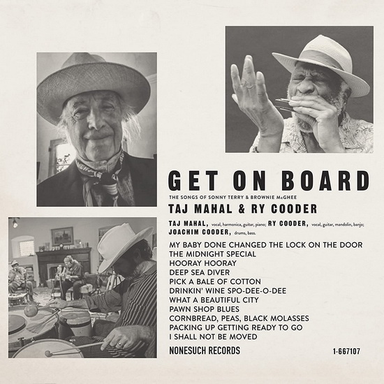 Get on Board - TAJ MAHAL - RY COODER