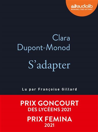 S'adapter (CD MP3 : 4 h 14 min) - CLARA DUPONT-MONOD