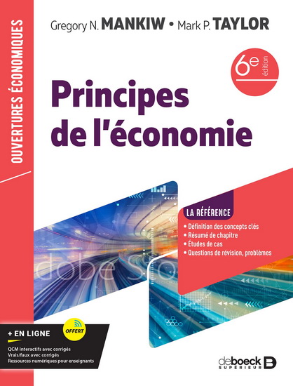Principes de l'économie 6e éd. - N. GREGORY MANKIW - MARK P TAYLOR