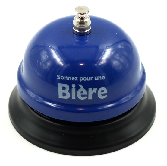 Cloche de table ''Sonnez pour une bière''