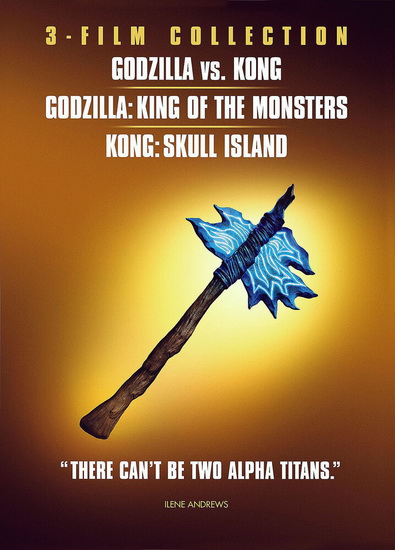 Godzilla vs. Kong & Godzilla: King of the Monsters & Kong: Skull Island: 3 Movie Collection - GODZILLA