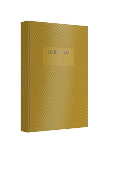 Livre d&#39;or : doré - COLLECTIF
