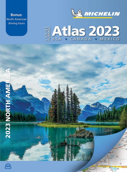Michelin North America Atlas Large Format 2023 - COLLECTIF