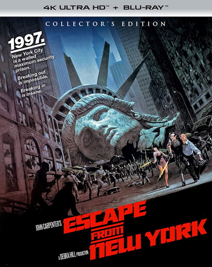 Escape From New York (4K+Blu-ray) - JOHN CARPENTER