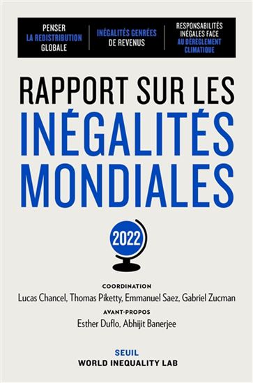 Rapport sur les inégalités mondiales 2022 - COLLECTIF