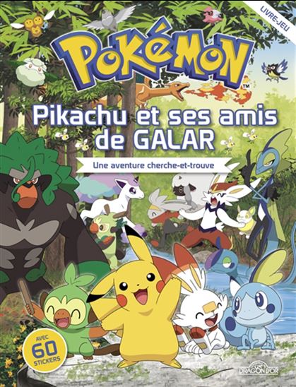 Pikachu et ses amis de Galar : une aventure cherche-et-trouve - COLLECTIF