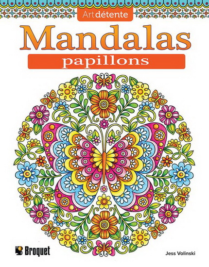 Mandalas : papillons - JESS VOLINISKI
