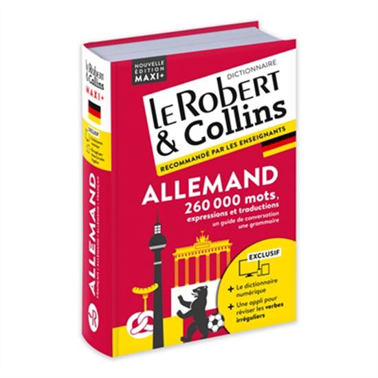 Le Robert & Collins maxi + allemand : français-allemand, allemand-français(Le) N. éd. - COLLECTIF