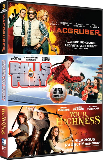 MacGruber - Your Highness - Balls of Fury - VARIOUS