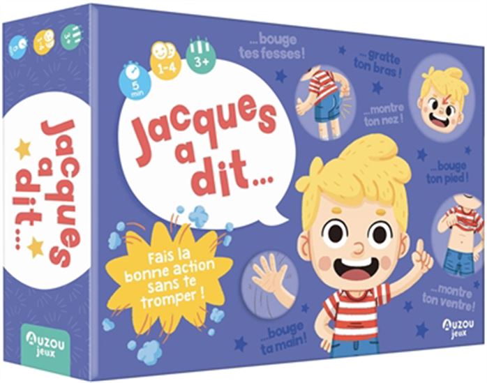 P&#39;tit jeu de Jacques a dit... N. éd. Cof.
