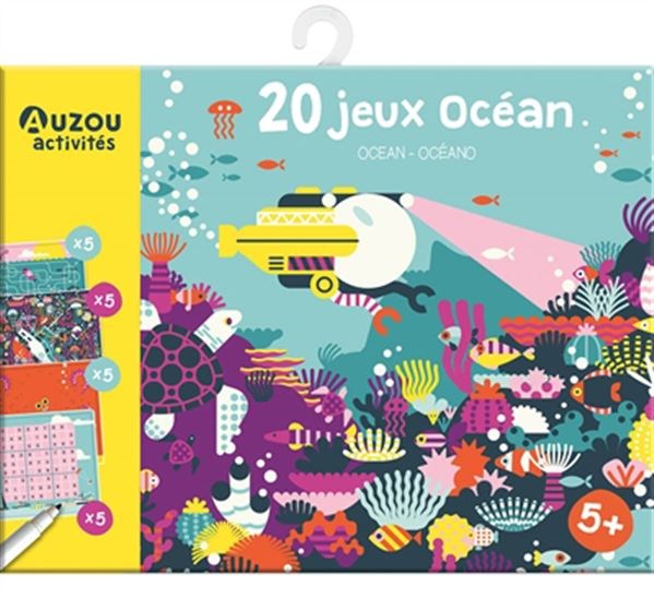 20 jeux océan N. éd. - LOULOU - TUMMIE