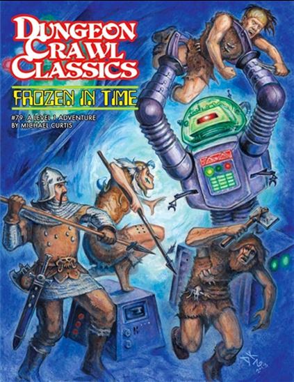 Dans les glaces du temps : une aventure de niveau 1 #13 - MICHAEL CURTIS