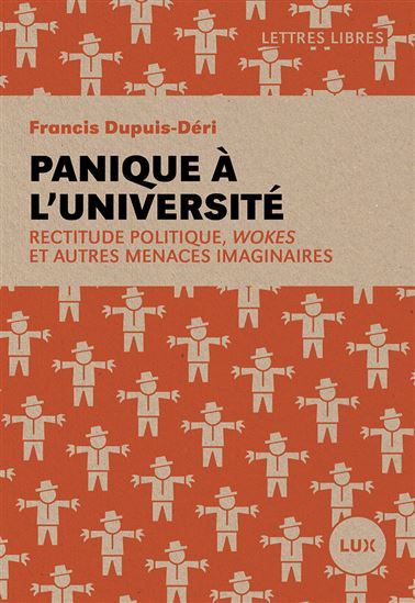 Panique à l'université - FRANCIS DUPUIS-DÉRI
