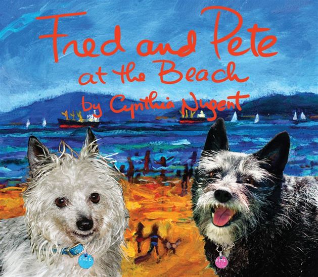 Fred and Pete at the Beach - CYNTHIA NUGENT