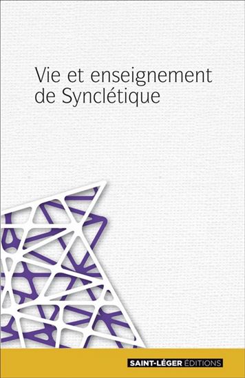 Vie et enseignement de Synclétique - ANONYME