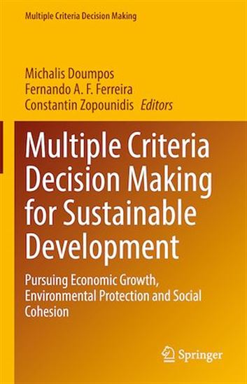 Multiple Criteria Decision Making for Sustainable Development - MICHALIS DOUMPOS - FERNANDO A FERREIRA