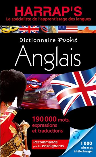 Harrap&#39;s dictionnaire poche anglais : anglais-français, français-anglais - COLLECTIF