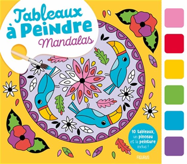 Tableaux à peindre : mandalas - SOLENNE - THOMAS