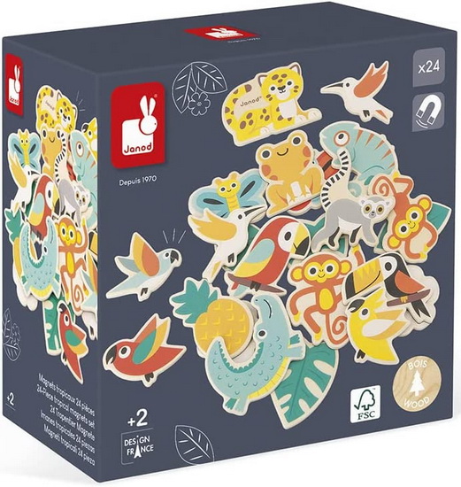 Tropik magnets tropicaux 24  mcx