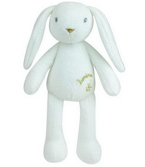 Luminou lapin peluche