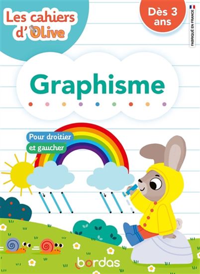 Les Cahiers d'Olive : Graphisme : dès 3 ans - VANESSA VAUTIER
