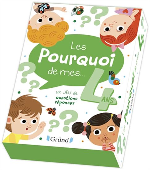 Les Pourquoi de mes 4 ans : un jeu de questions-réponses Cof. - AURÉLIE DESFOUR